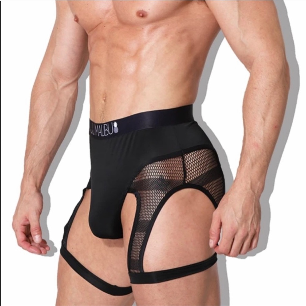 JJ Malibu Revenge Suspender Briefs (XL)